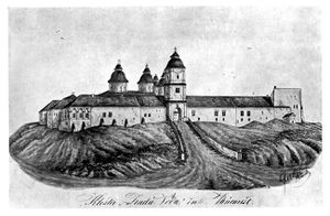 Mănăstirea Radu Vodă la 1856